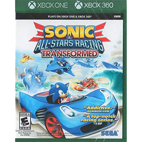 Sonic All Stars Racing Transformed Xbox One Walmart