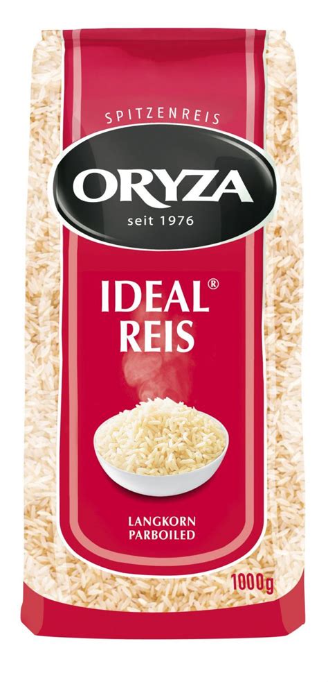 Oryza Ideal Reis Kg Online G Nstig Kaufen Reiskontor