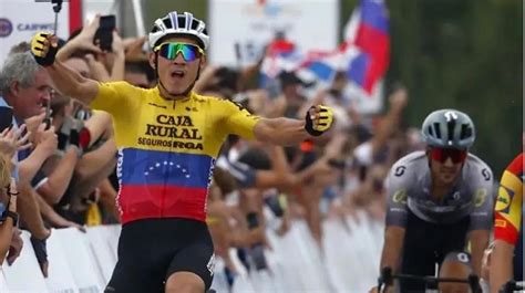 Venezolano Orluis Aular Gana La Quinta Etapa De La CRO Race De Ciclismo