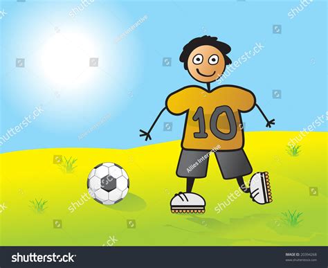 Player Passing Football His Team Vector Stock Vector Royalty Free 20394268 Shutterstock