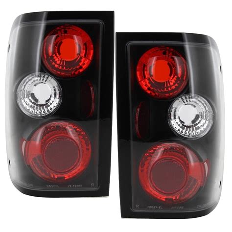 Teledu Black Tail Lights Brake Lamps Left Right Pair Walmart