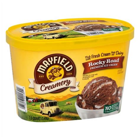 Mayfield Creamery® Rocky Road Ice Cream Tub 1 5 Qt Kroger