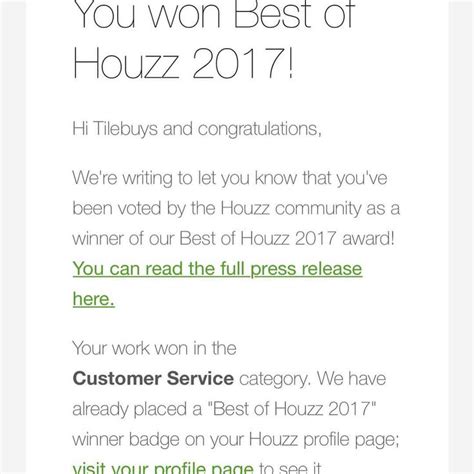 An Advertisement For The Houzz Website Which Is Being Used To Promote