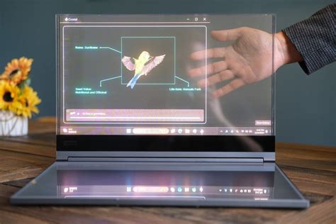 Peering through Lenovo’s transparent laptop into a sci-fi future - The ...