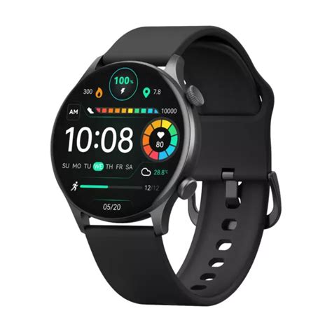 SOLAR SMART WATCH 1 43 AMOLED Display Bluetooth Call Health Monitor