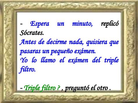 EL TRIPLE FILTRO Ppt Descargar