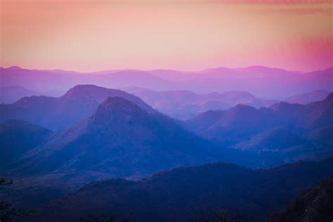 Top View of Mountains · Free Stock Photo