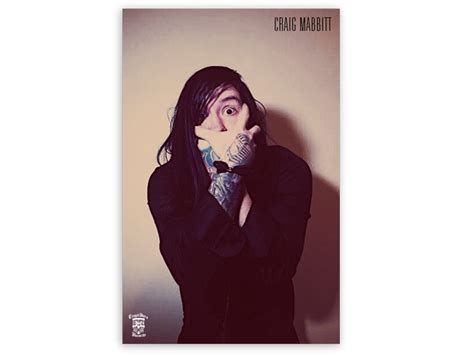 Dead Rabbitts Craig Mabbitt 11x17 Poster | Tragic Hero Records