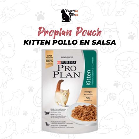 Proplan Pouch Kitten Pollo En Salsa Parceros Felinos