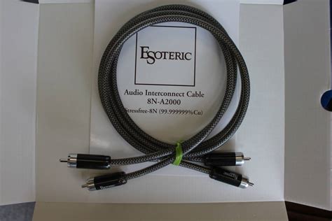 ESOTERIC Audio Interconnect Cable 8NA2000元箱付 RCAケーブル 売買されたオークション情報