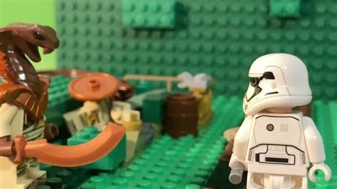 The Ambush Lego Stop Motion Fight Scene Youtube