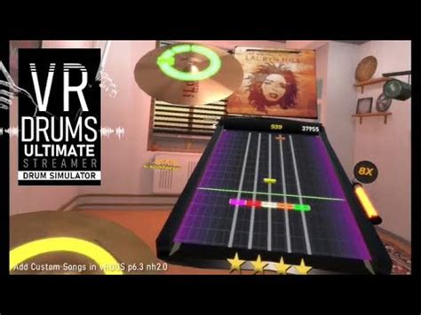 Lauryn Hill Doo Wop That Thing VR Drum Cover In VRDUS Clone Hero