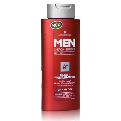 Schwarzkopf MEN Arginin Wachstums Faktor Shampoo 250ml Amazon De