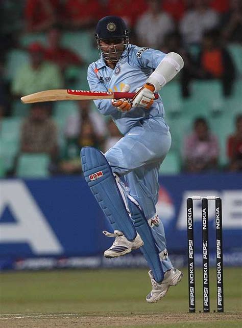 Virender Sehwag Flicks Off His Pads Espncricinfo