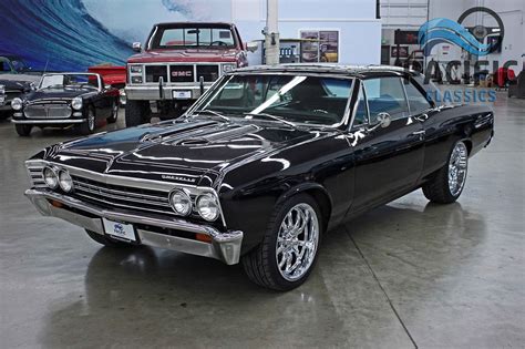 1967 Chevrolet Chevelle 383 Black – Pacific Classics