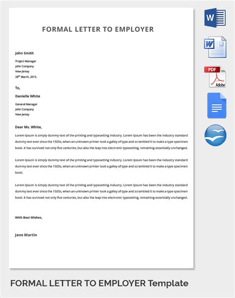 Free 32 Sample Formal Letter Templates In Pdf Ms Word