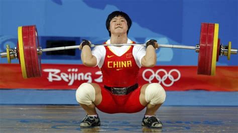 Weightlifting Legend Liu Chunhong And Two Other China Olympic Gold