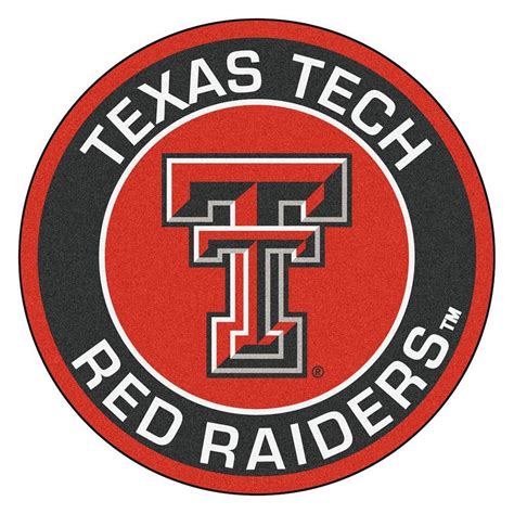 Texas Tech Red Raiders Ncaa Rounded Floor Mat 29in Texas Tech