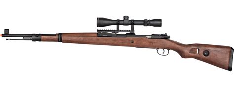 Double Bell WWII Kar 98k Bolt Action Spring Airsoft Rifle ( Faux Wood )