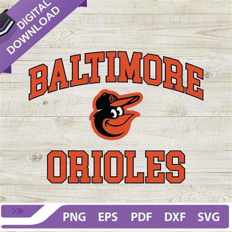 Baltimore Orioles Logo SVG Baseball Logo SVG MLB Baltimore Inspire