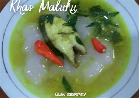 Resep Papeda Khas Maluku oleh Cicilia Yustina Salamony - Cookpad