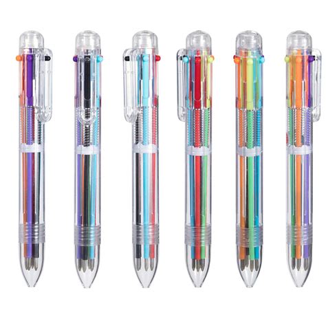 Amazon Favide 22 Pack 0 5mm 6 In 1 Multicolor Ballpoint Pen 6