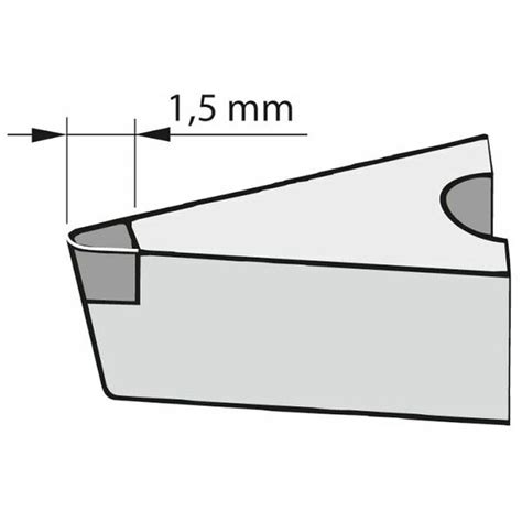 GARANT Dreh Wendeschneidplatte VCGW 160404 CBN 5 7