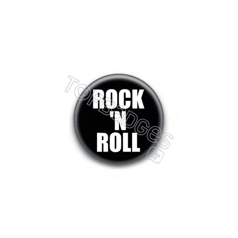 Badge Bouton Mm Rock N Roll