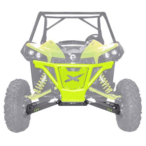 XRW FRONT BUMPER BR10 MANTA GREEN WITH PLATE MAVERICK XDS