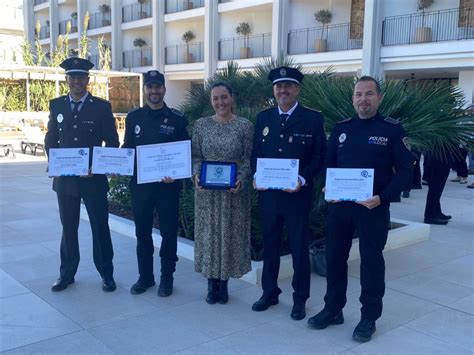 Reconocimiento a agentes de la Policía Local de Sant Josep de sa Talaia