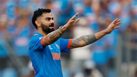 World Cup Final Virat Kohli Should Break Sachin Tendulkars 100