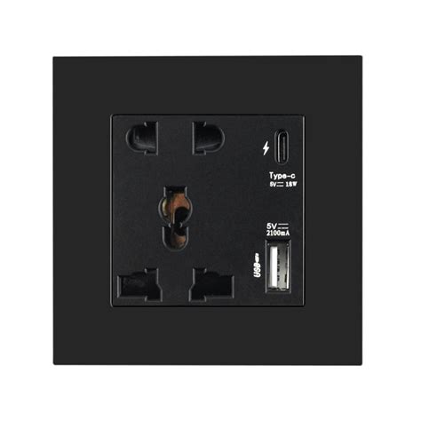 Atlectric Type C Universal Power Socket A With Usb Type C Quick