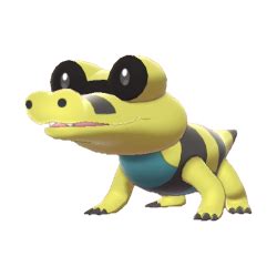 Pokemon Sandile Shiny - Mike dunne