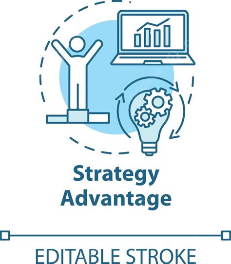 Strategic Advantage Concept For Competitive Business Planning Abstract