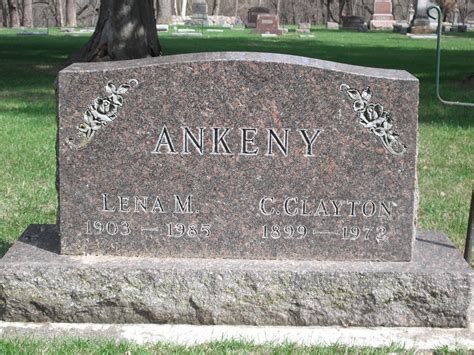 Charles Clayton Ankeny 1899 1972 Memorial Find A Grave