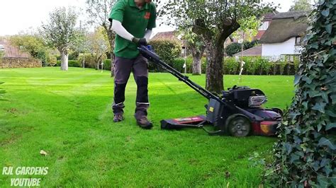 Toro Timemaster With Striping Kit Lawn Scarifying Results Youtube