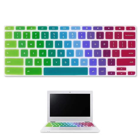 Rainbow Keyboard Skin Cover For Acer Chromebook Newest Premium R11 11.6 - Buy Keyboard Skin ...