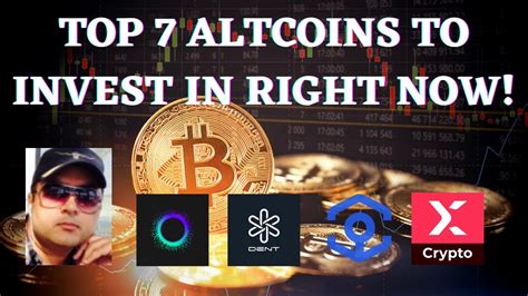 Top Altcoins To Invest In Right Now Youtube