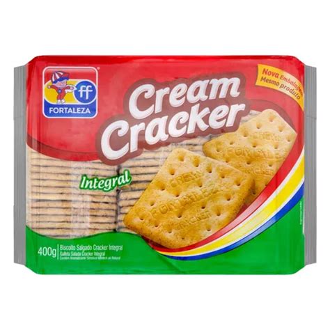 Biscoito Cream Cracker Integral Fortaleza Pacote G Mercadolivre