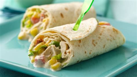 Chicken Fajita Salad Wraps Recipe