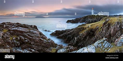 Fanad Head Lighthouse Donegal Ireland Stock Photo Alamy