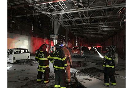 Contra Costa Firefighters Battle Alarm Antioch Warehouse Fire