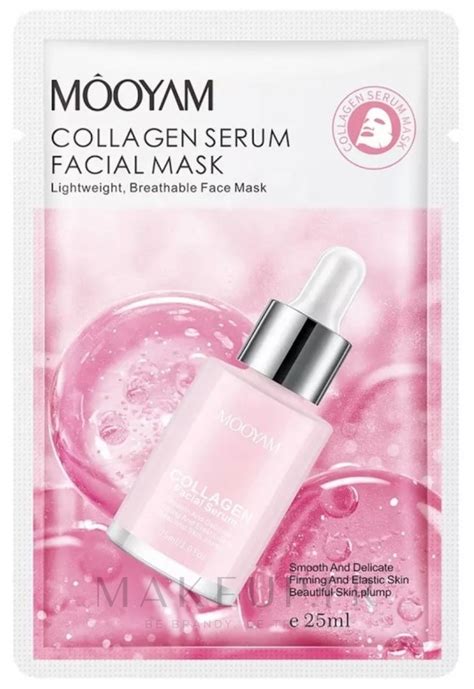 Masque tissu au collagène pour visage Mooyam Collagen Serum Facial