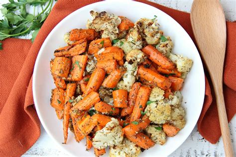 Thyme Carrots And Cauliflower Bitz And Giggles