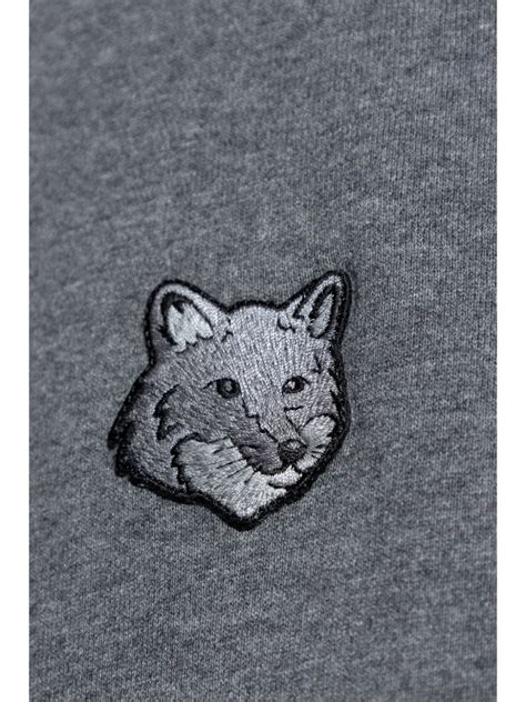 Maison Kitsuné Bold Fox Head Patch パーカー グレー FARFETCH JP