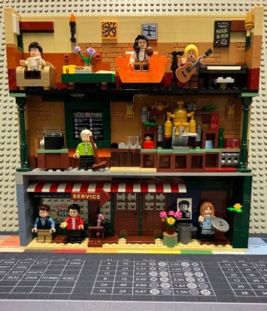 Lego Moc Friends Central Perk In Photo Frame By Beewiks