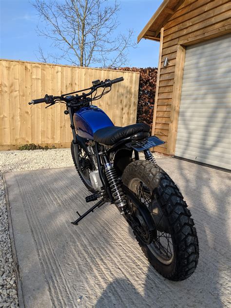 Yamaha SR500 1979 Retro Scrambler TheCustomMotorcycle Co Uk Custom