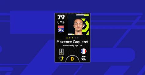 Maxence Caqueret EFootball 2022 Stats