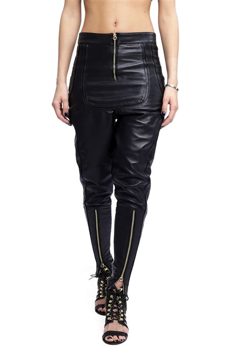 Baggy Leather Pants Cathias Edeline