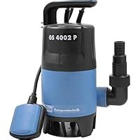 Güde 94630 GS4002P Pompe submersible pour eaux usées Avec